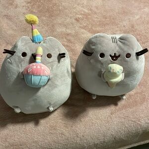Bundle of 2 Pusheen Plush Stuffed Animals